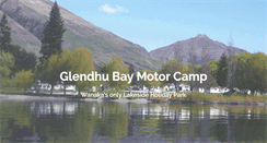 Desktop Screenshot of glendhubaymotorcamp.co.nz