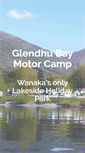 Mobile Screenshot of glendhubaymotorcamp.co.nz